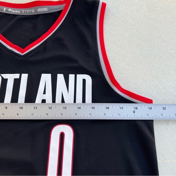 Damian Lillard Jersey Black Size Small - Picture 4 of 5